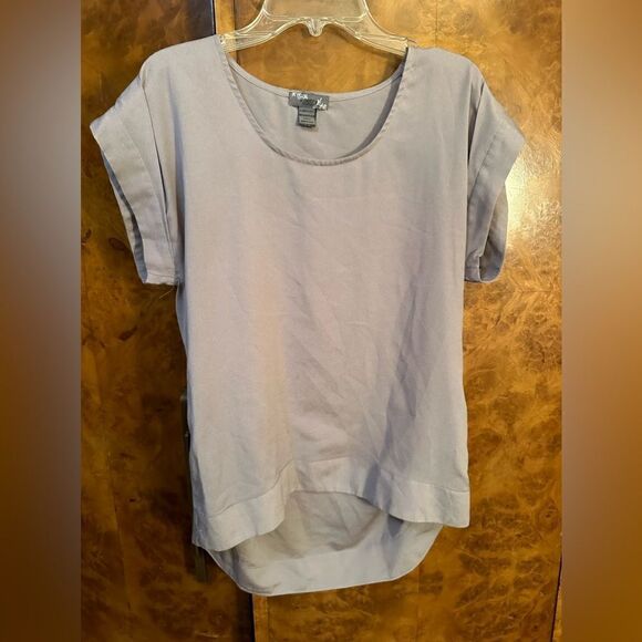Lavender grey blouse - Picture 1 of 5